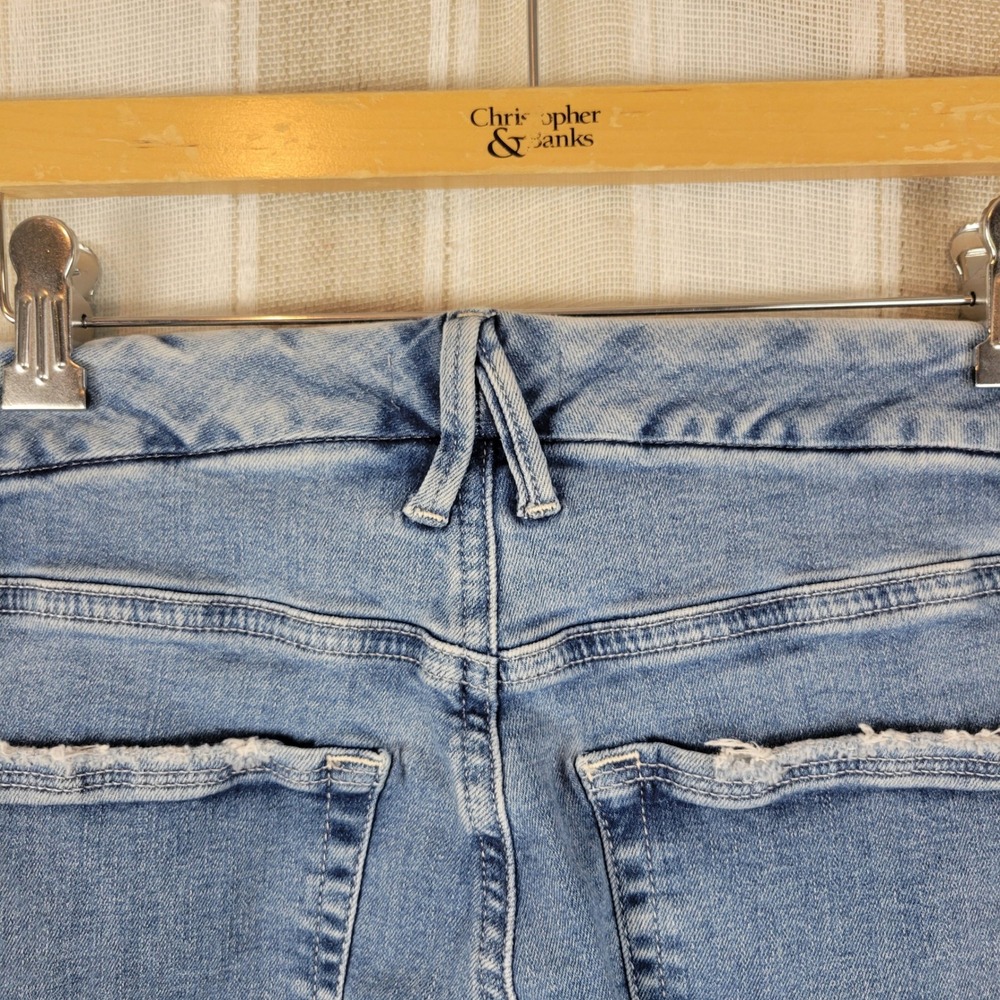 Good American High Rise Skinny Jeans Blue Size 6/28 - Picture 8 of 11